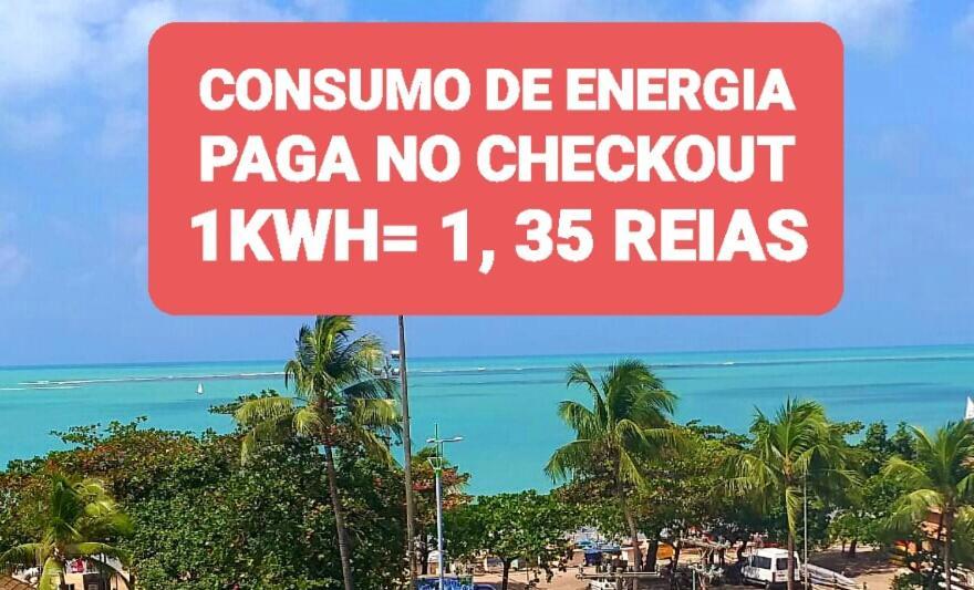 Na Beira Mar De Pajucara- Edif Neo- Apartamento Quarto E Sala- Tem Varanda - Vista Lateral Do Mar- Rua Julio Plech Filho 60 Esquina Com Avenida Doutor Antonio Gouveia - Consumo Eletrico E Pago No Ckeck-Out 1Kwh E 1,35 Reias Maceió Exteriér fotografie